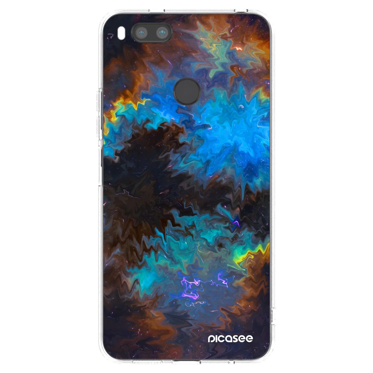 Picasee silikonska prozirna maskica za Xiaomi Redmi A1 - Space