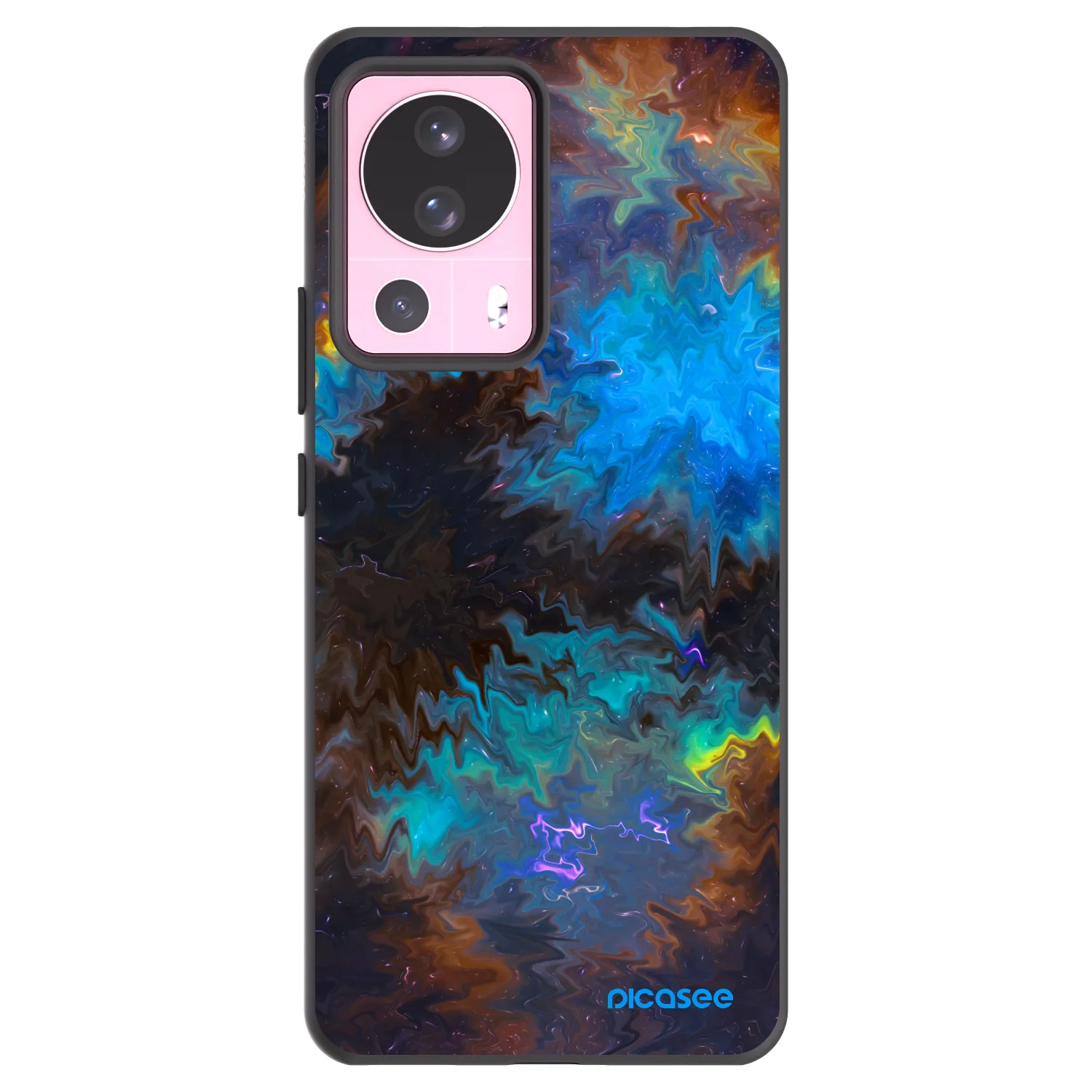 Picasee crna silikonska maskica za Xiaomi 13 Lite - Space