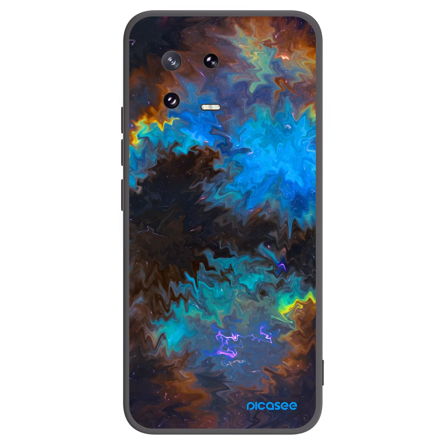 Picasee crna silikonska maskica za Xiaomi 13 Pro - Space