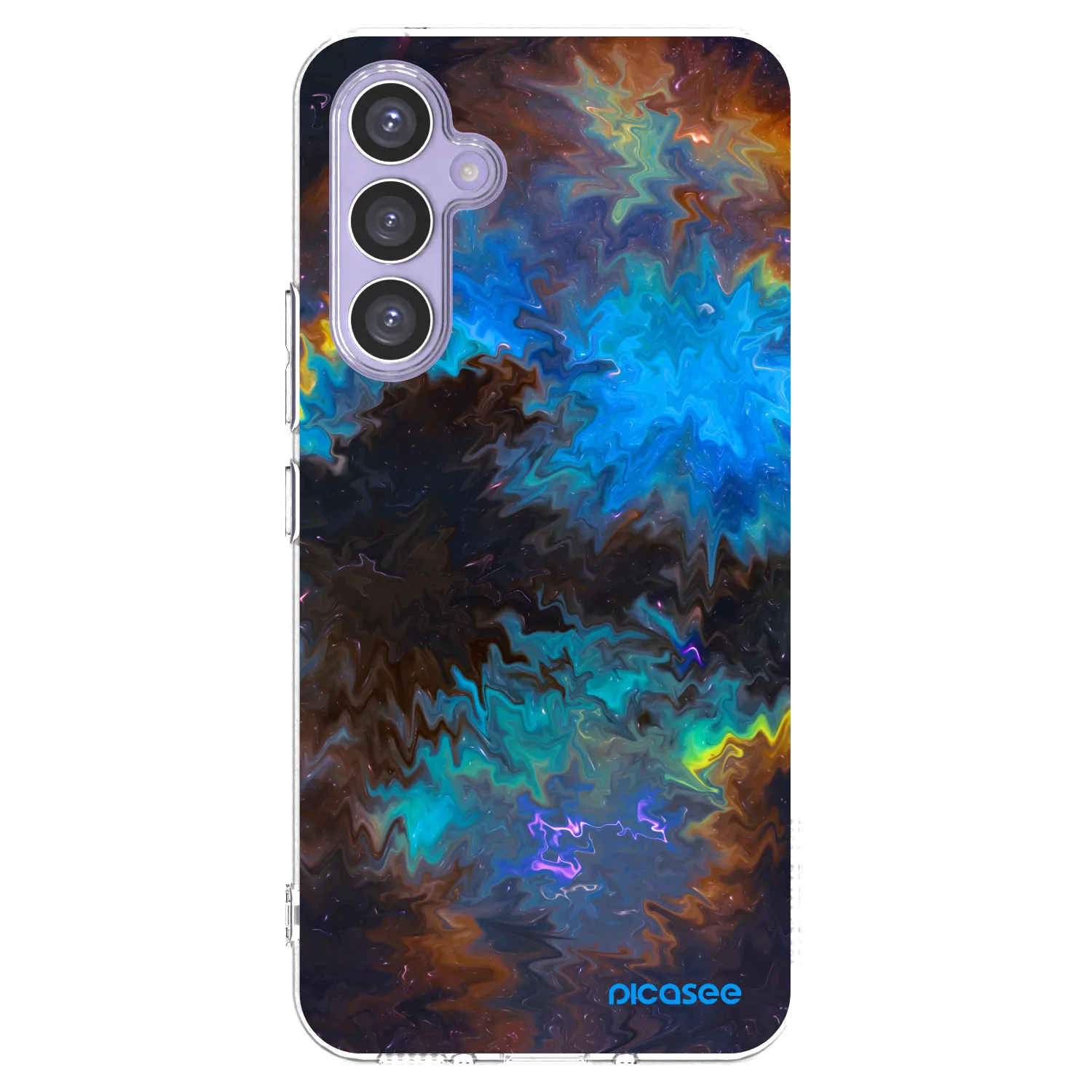 Picasee silikonska prozirna maskica za Samsung Galaxy A54 5G A546B - Space