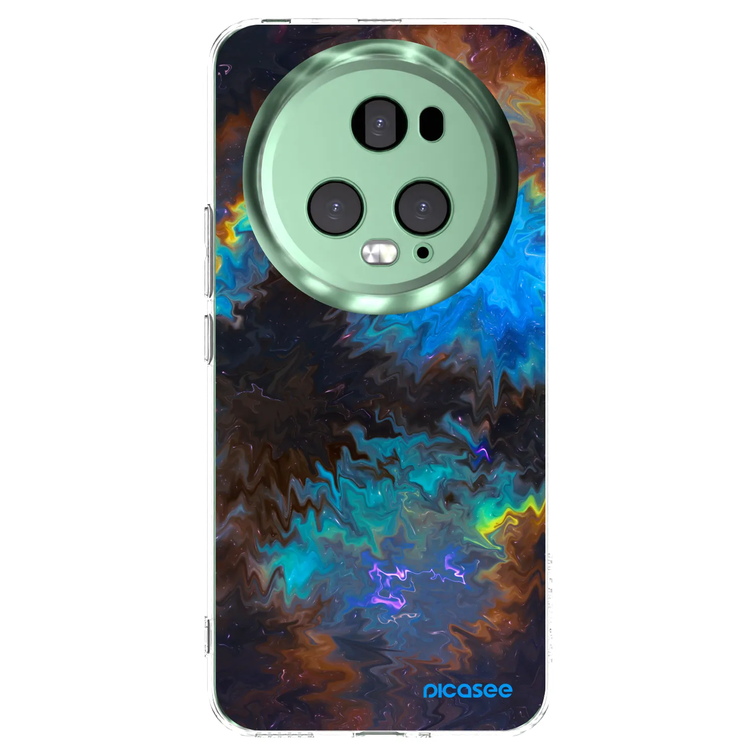 Picasee silikonska prozirna maskica za Honor Magic5 Pro - Space