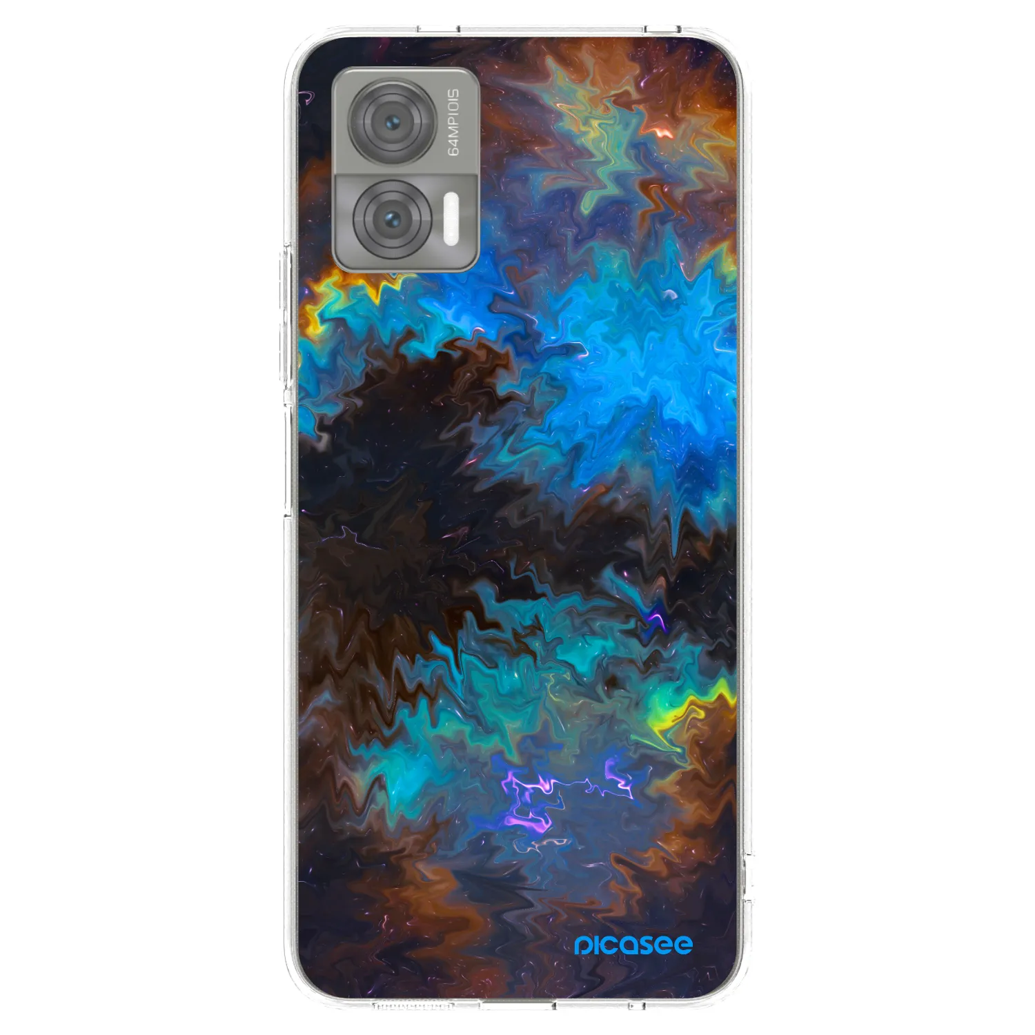 Picasee silikonska prozirna maskica za Motorola Edge 30 Neo - Space