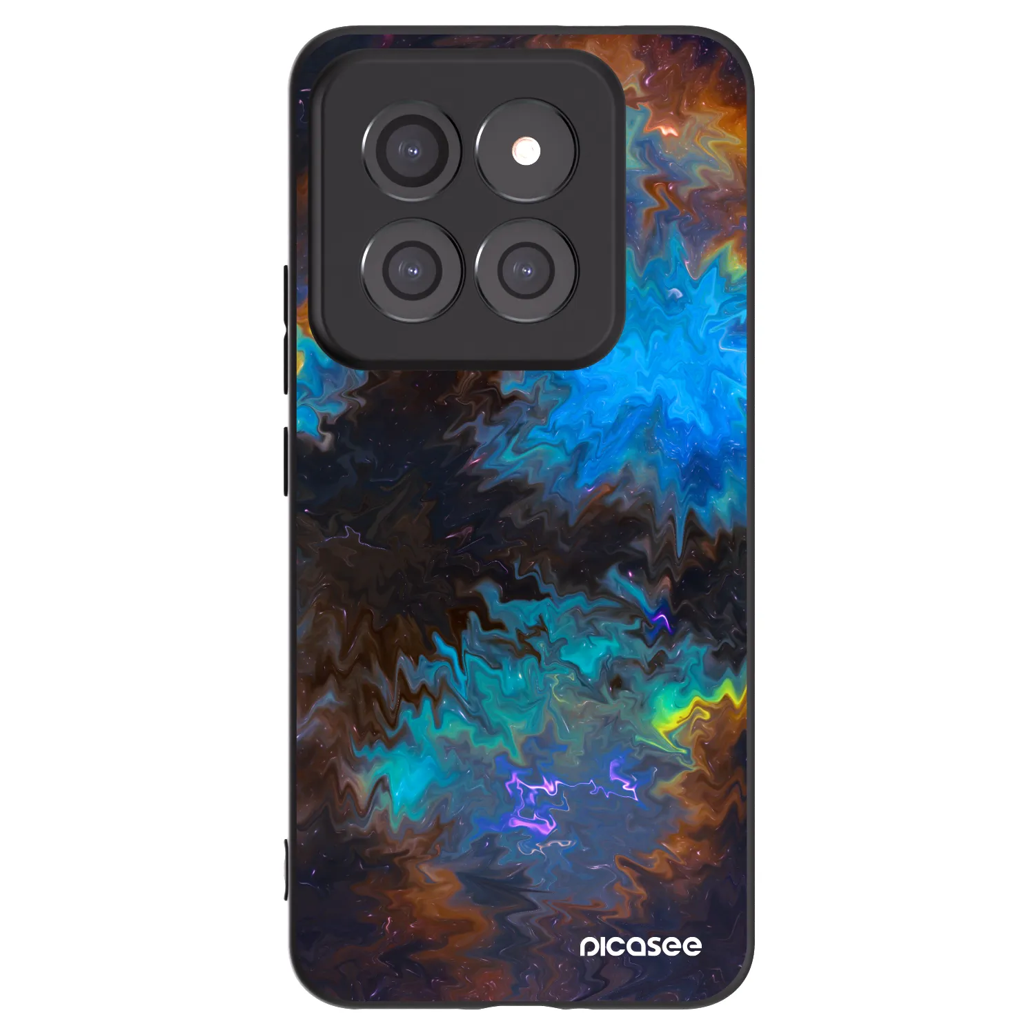 Picasee crna silikonska maskica za Xiaomi 14 Pro - Space