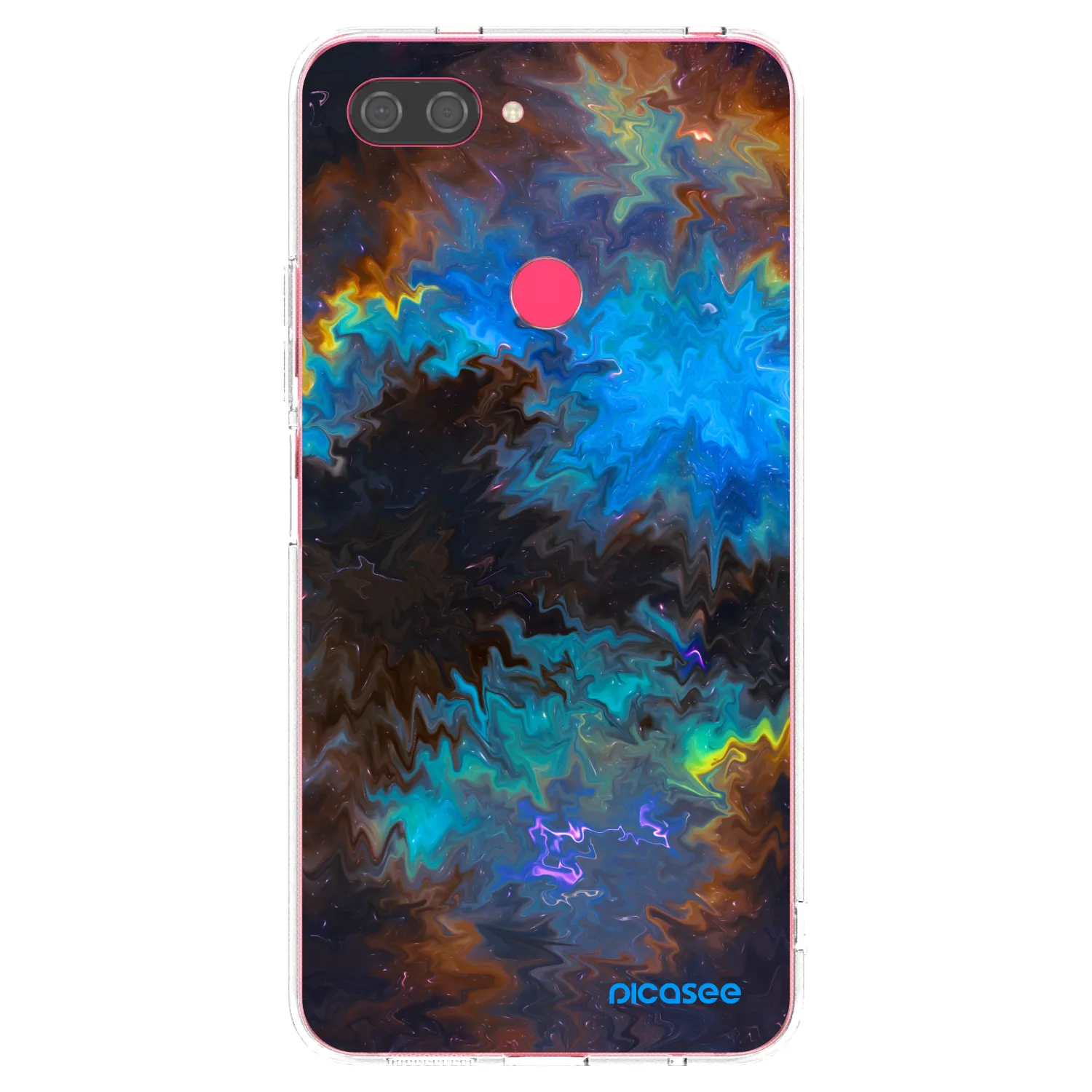 Picasee silikonska prozirna maskica za Xiaomi Mi 8 Lite - Space