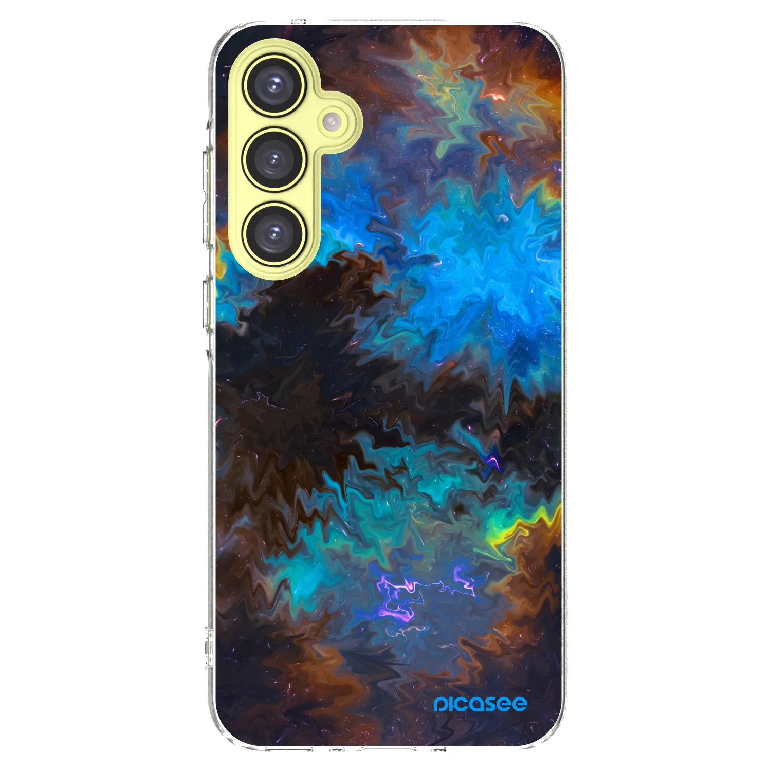 Picasee silikonska prozirna maskica za Samsung Galaxy A35 5G A356B - Space