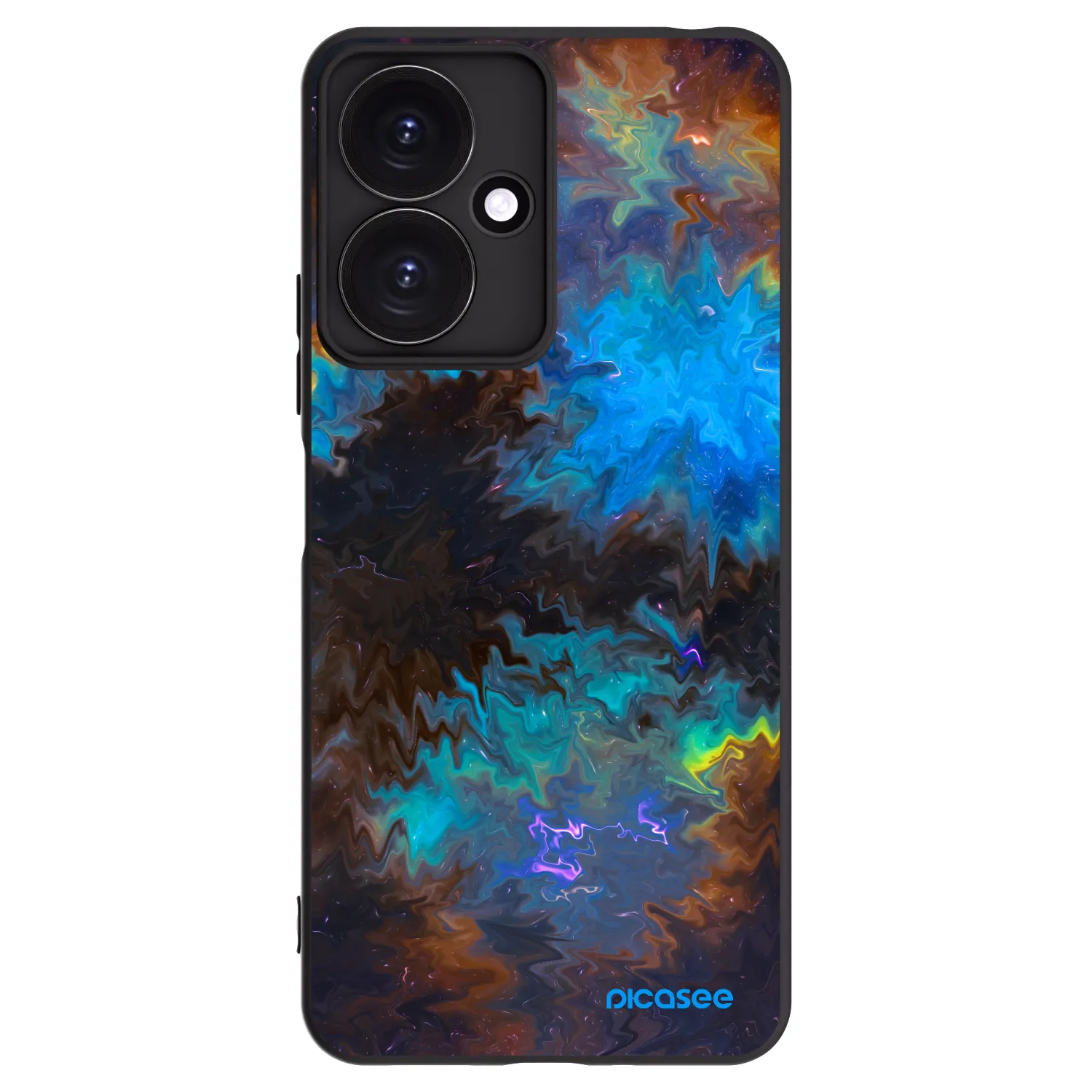 Picasee crna silikonska maskica za Xiaomi Redmi 13C 5G - Space