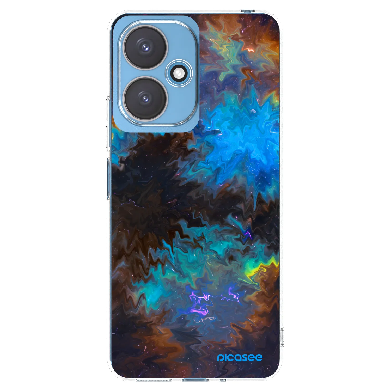 Picasee silikonska prozirna maskica za Xiaomi Redmi 13C 5G - Space