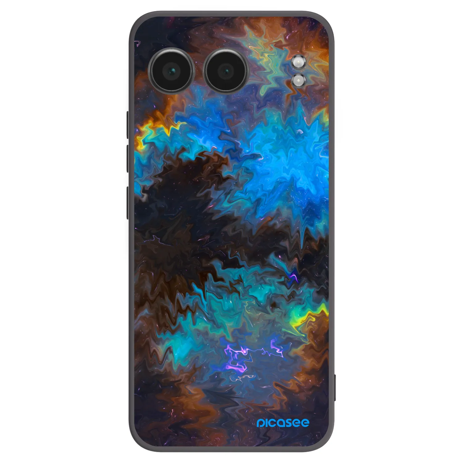 Picasee crna silikonska maskica za OnePlus Nord 4 - Space