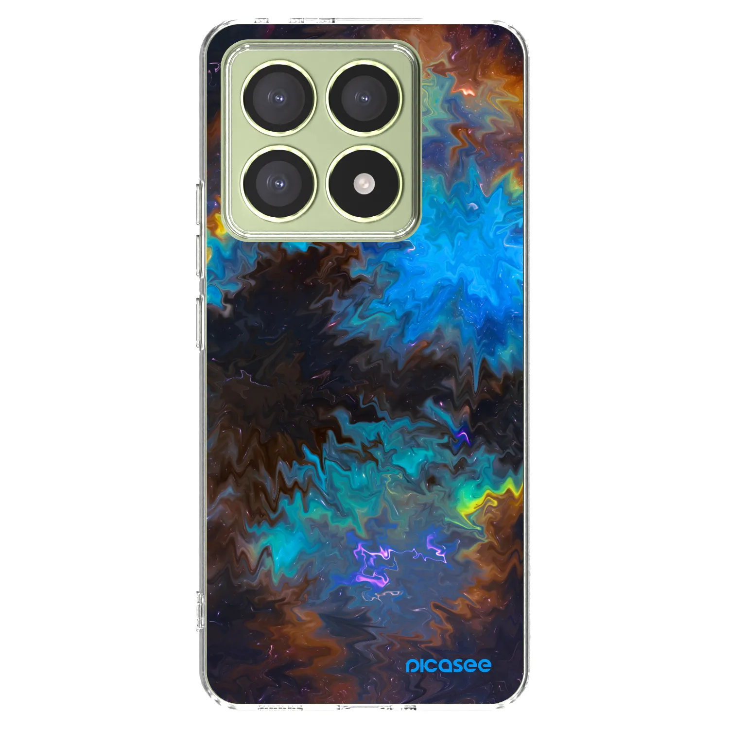 Picasee silikonska prozirna maskica za Xiaomi 14T - Space