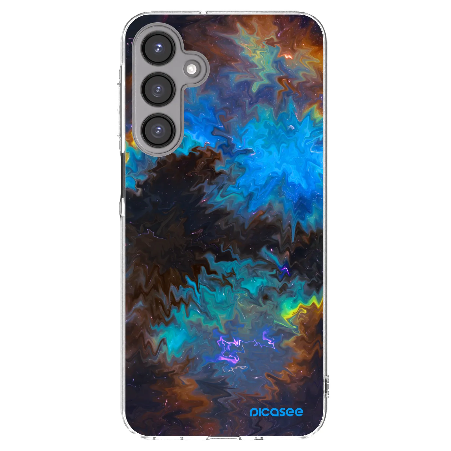 Picasee silikonska prozirna maskica za Samsung Galaxy A16 5G - Space