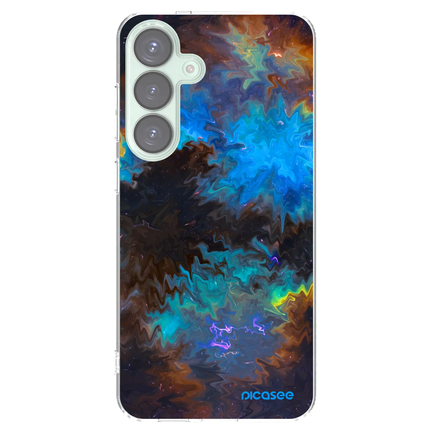 Picasee silikonska prozirna maskica za Samsung Galaxy S25+ 5G - Space