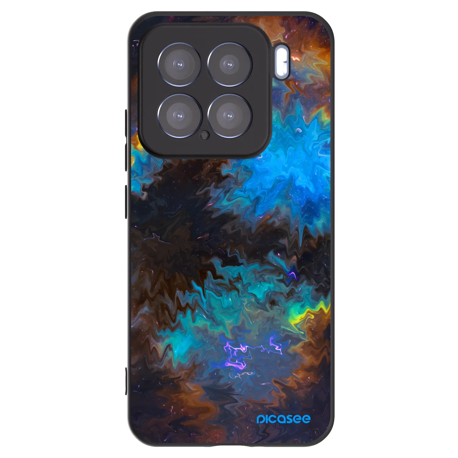 Picasee crna silikonska maskica za Xiaomi 15 - Space