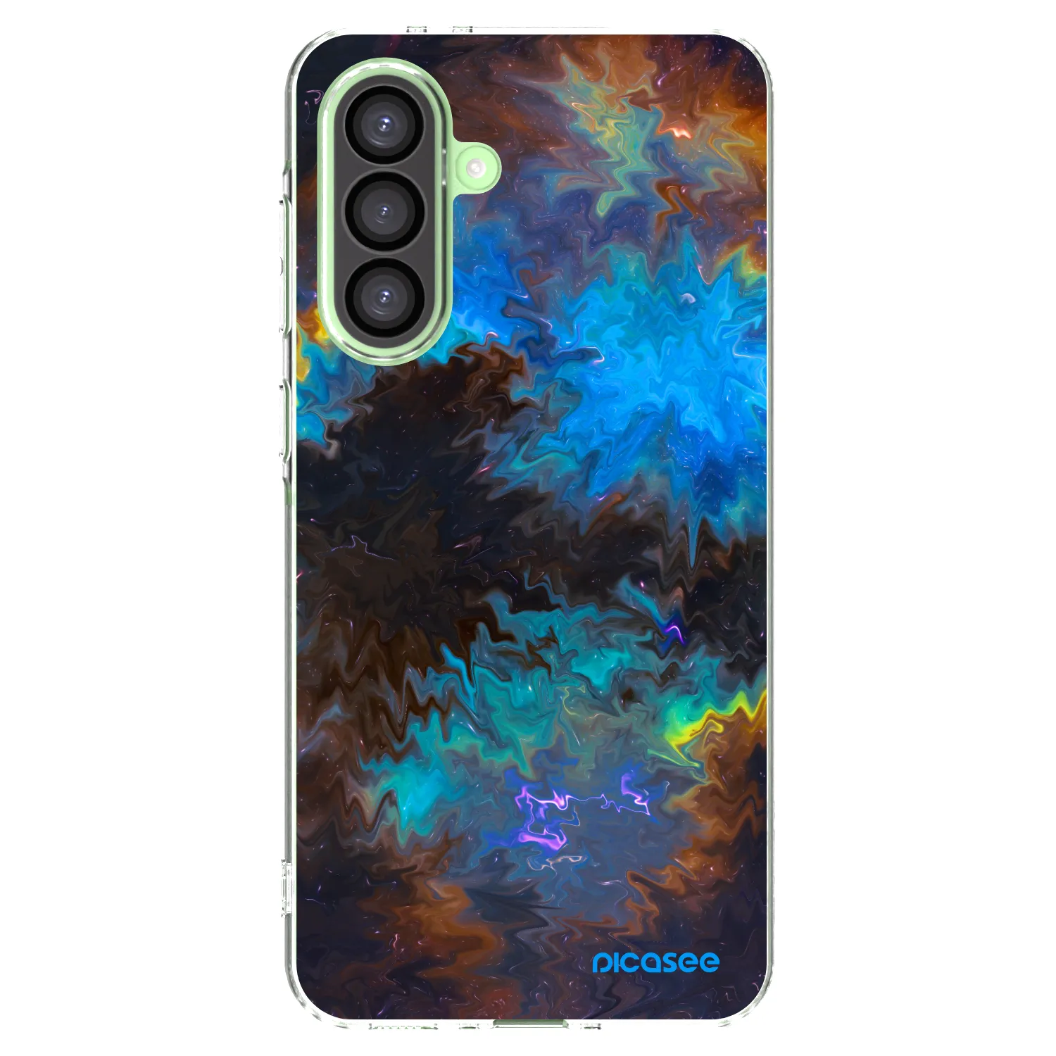 Picasee silikonska prozirna maskica za Samsung Galaxy A26 5G A266B - Space