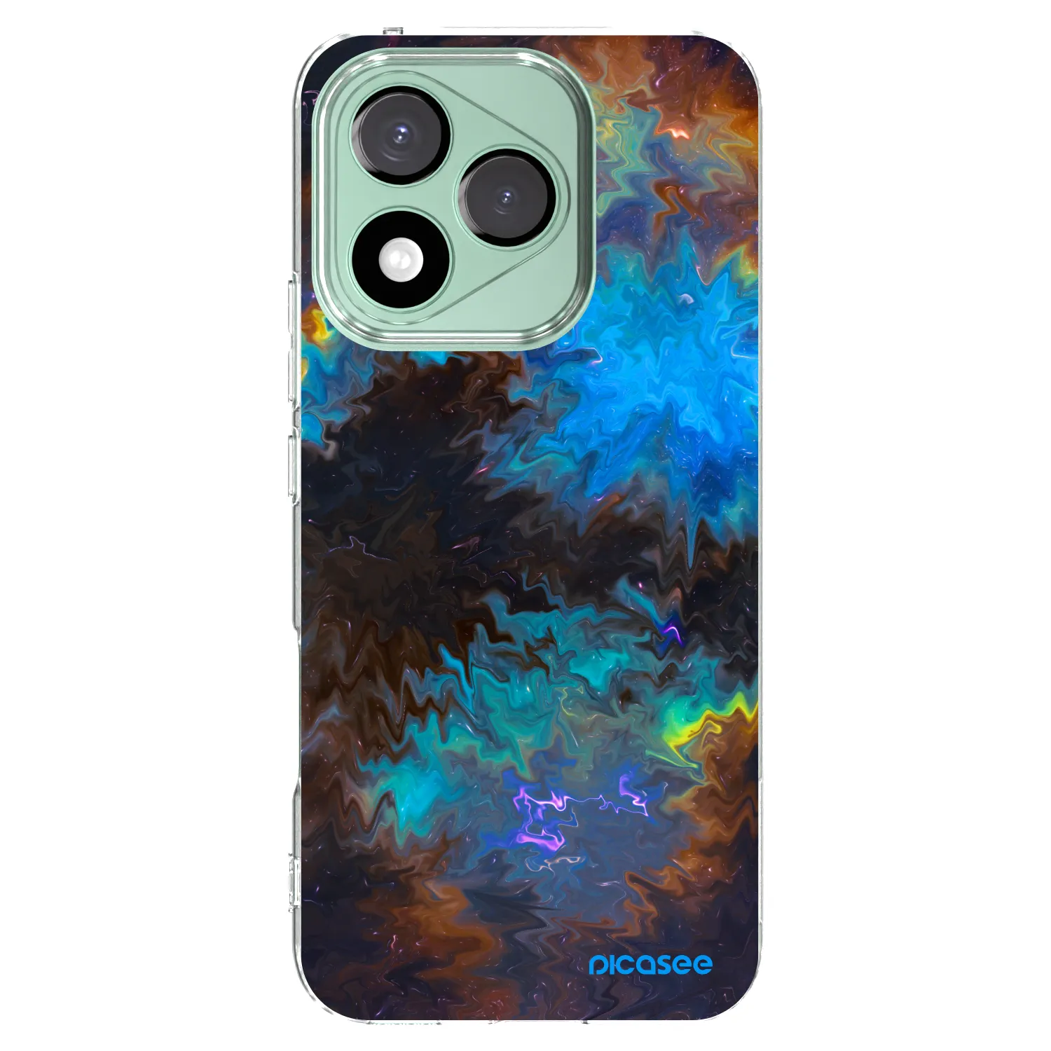 Picasee silikonska prozirna maskica za Honor 400 Lite 5G - Space