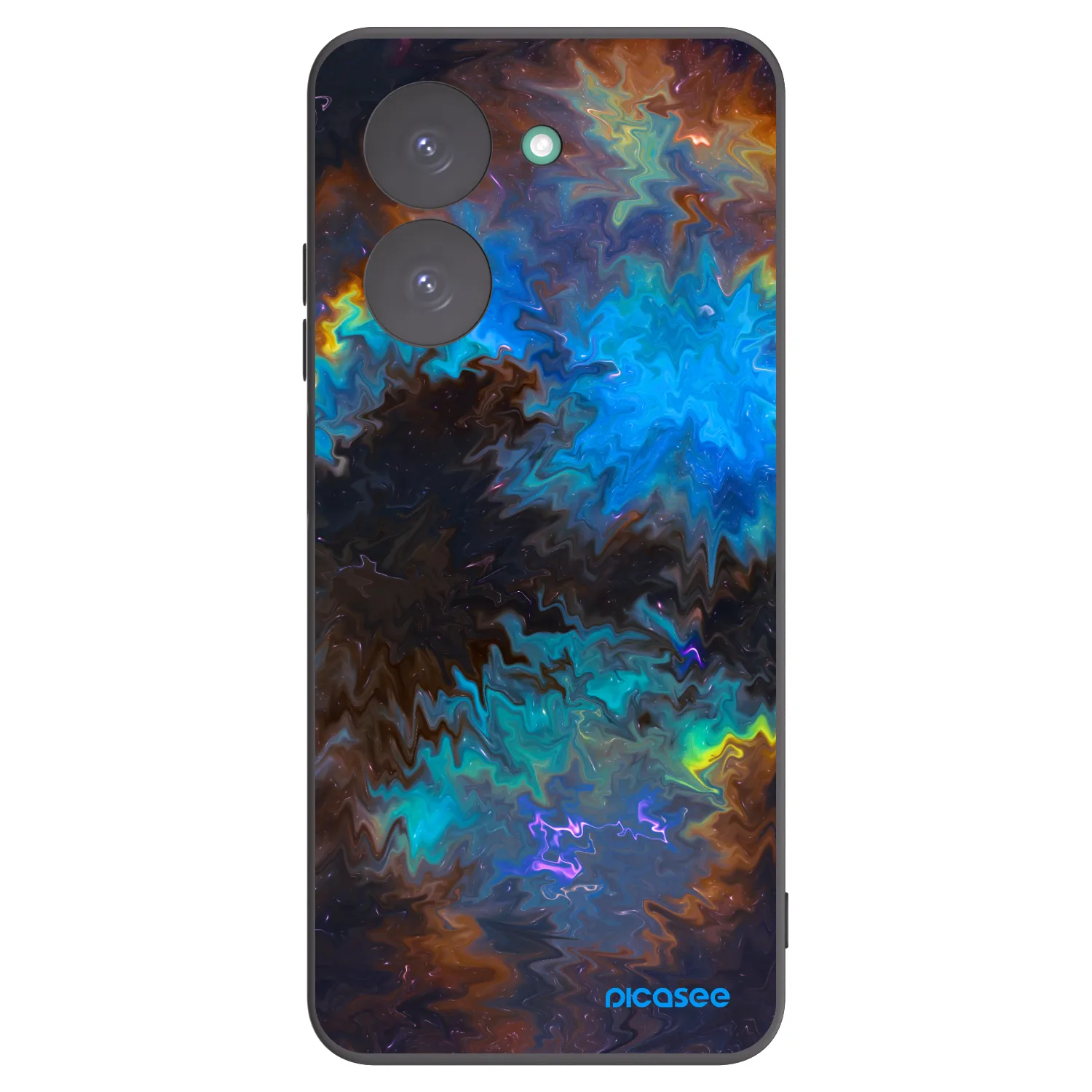 Picasee crna silikonska maskica za Xiaomi Redmi A5 - Space