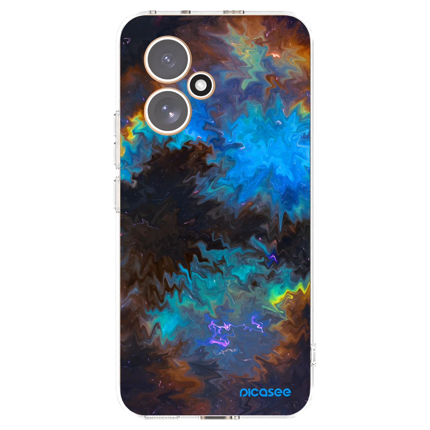 Picasee silikonska prozirna maskica za Honor 400 5G - Space
