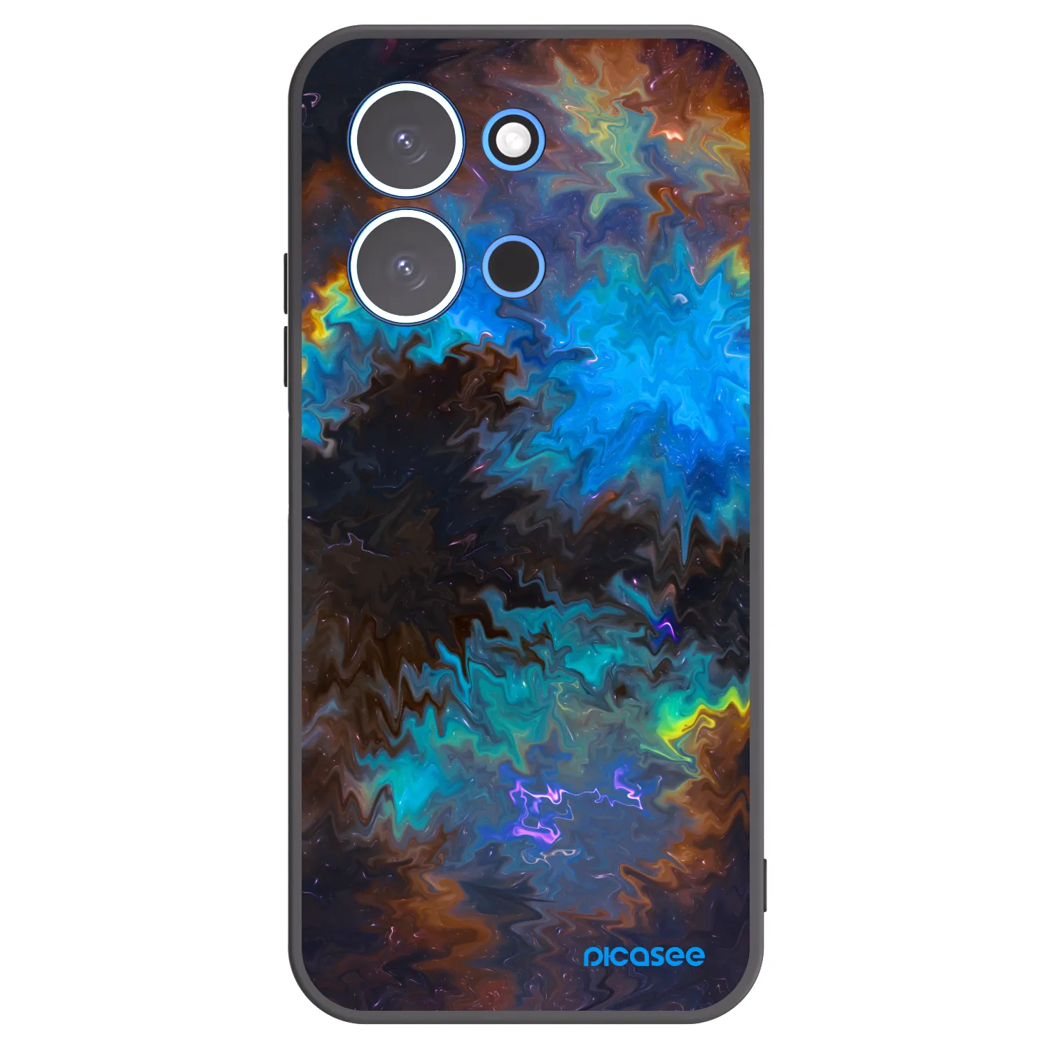 Picasee crna silikonska maskica za Xiaomi Redmi 15C 4G - Space
