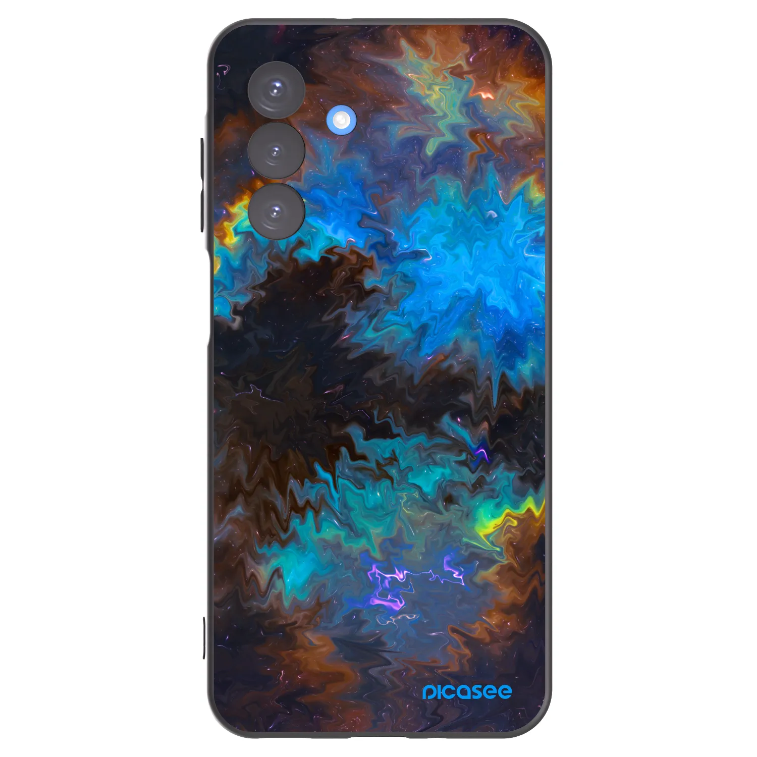 Picasee crna silikonska maskica za Samsung Galaxy A17 5G - Space