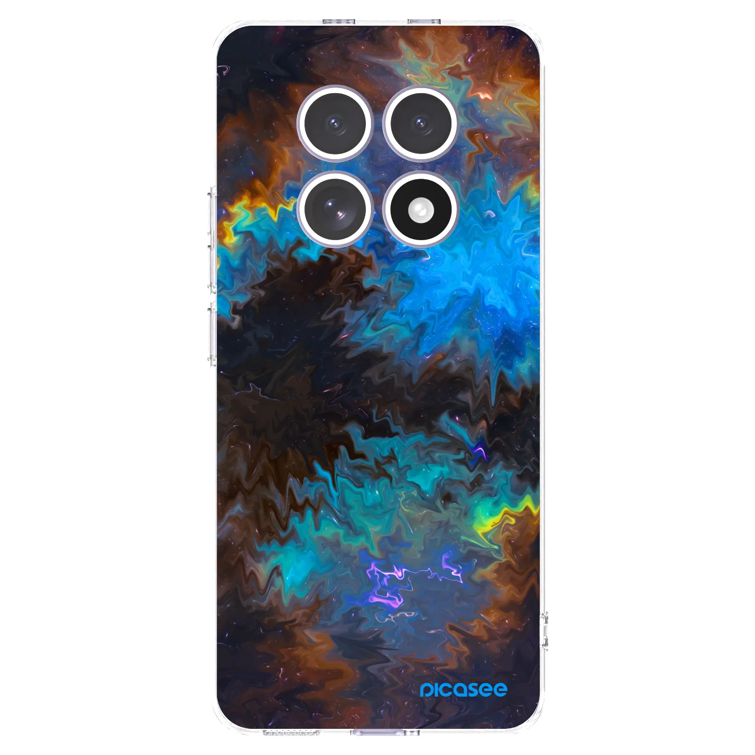 Picasee silikonska prozirna maskica za Xiaomi Redmi Note 15 - Space