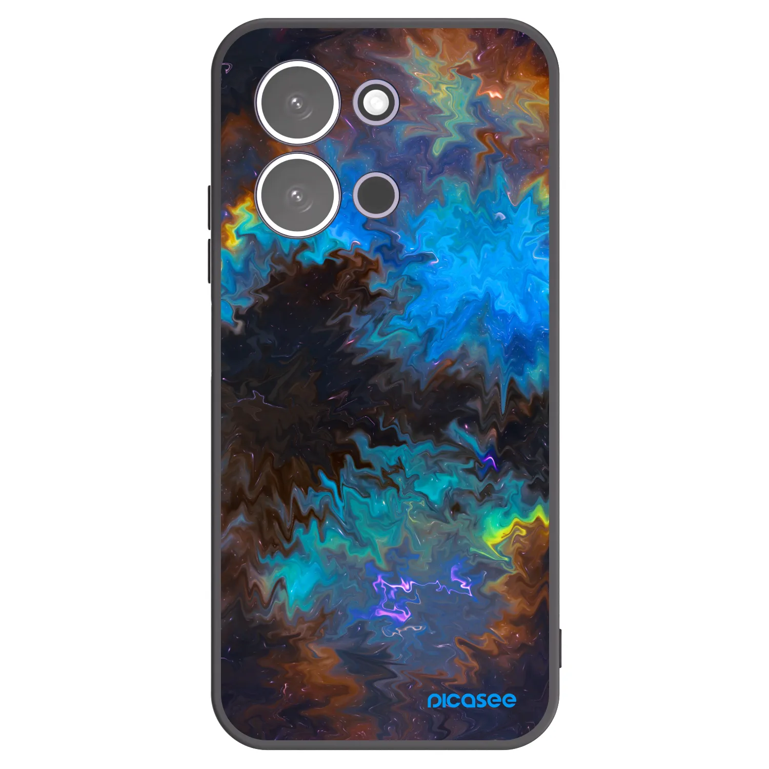 Picasee crna silikonska maskica za Xiaomi Redmi 15C 5G - Space