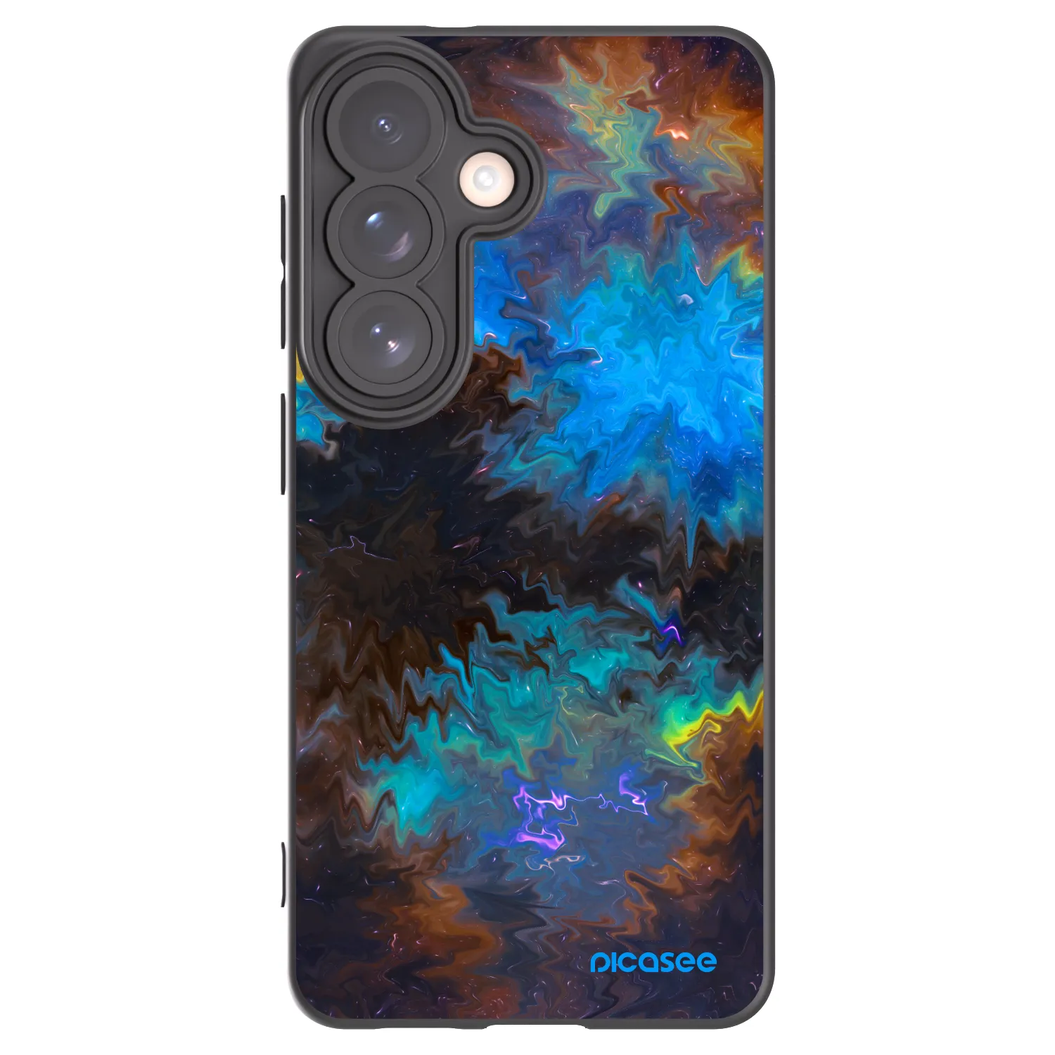 Picasee crna silikonska maskica za Samsung Galaxy S26 - Space