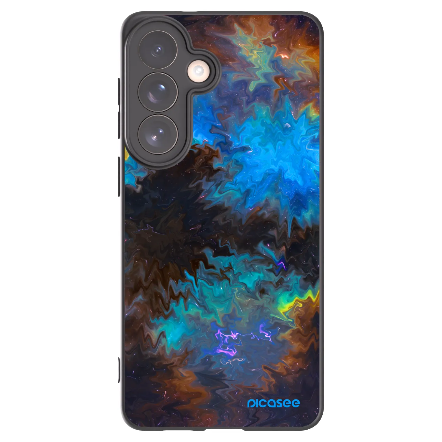 Picasee crna silikonska maskica za Samsung Galaxy S26+ - Space