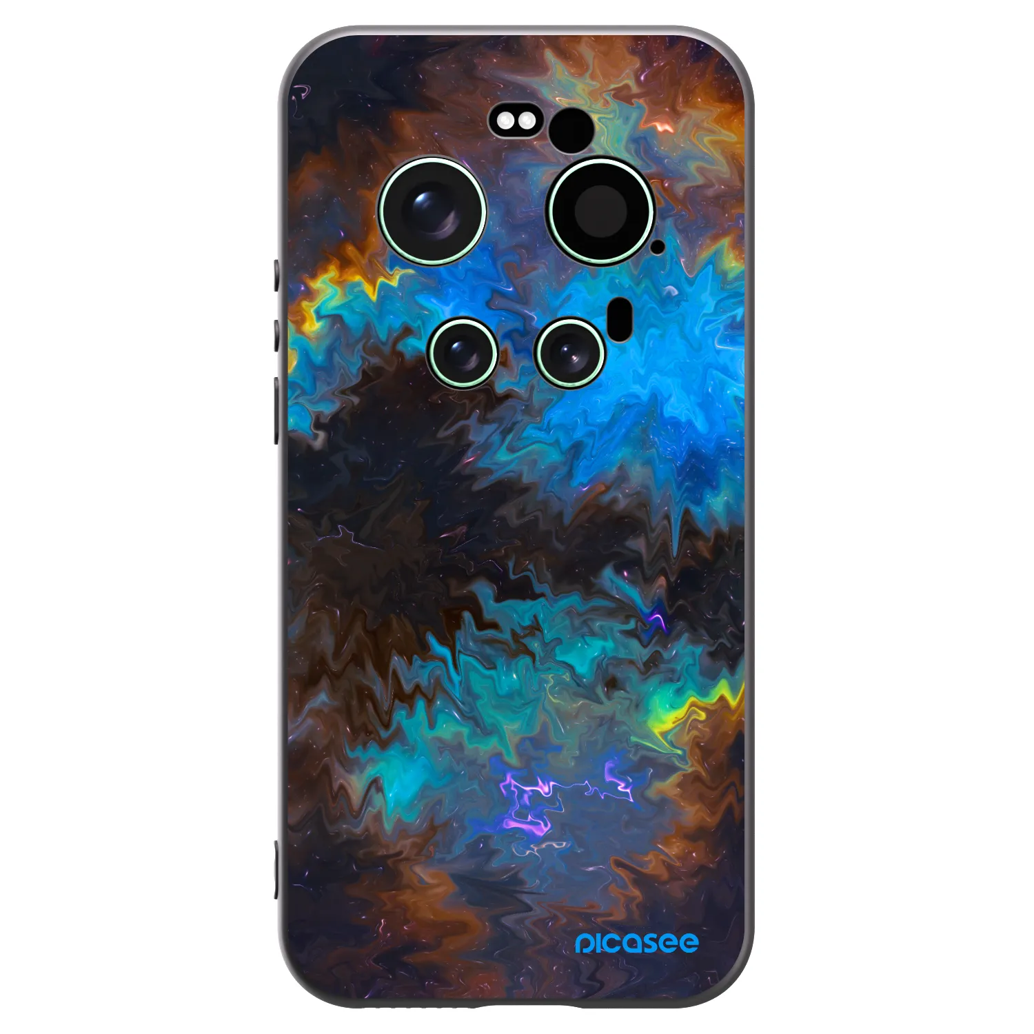 Picasee crna silikonska maskica za Xiaomi 17 Ultra - Space