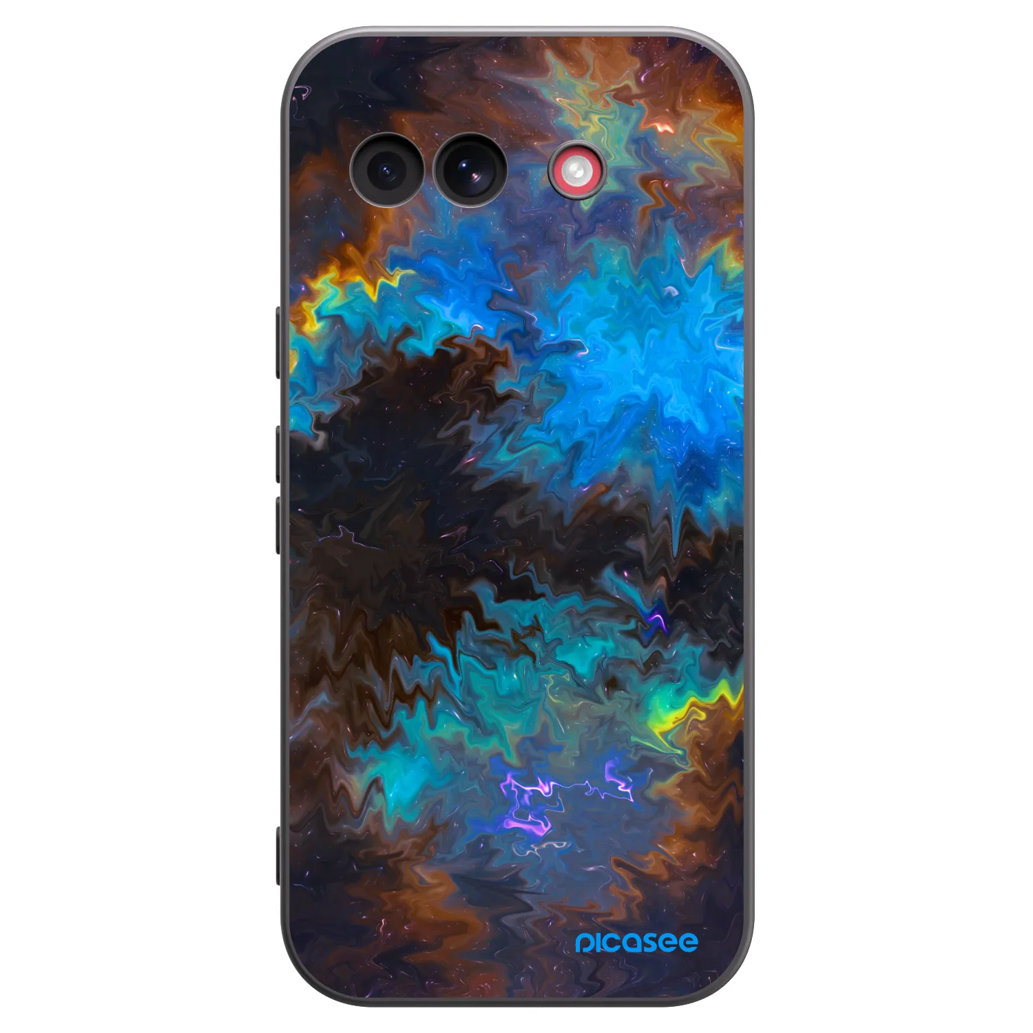 Picasee crna silikonska maskica za Google Pixel 10a - Space