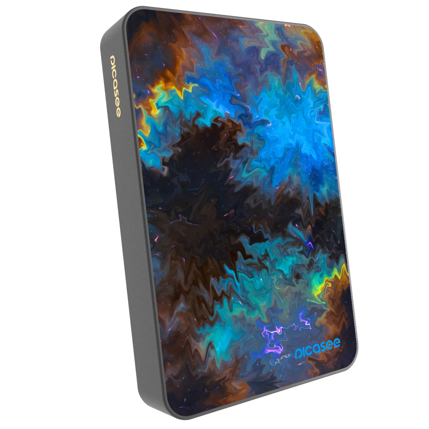 Picasee Prijenosni punjač s MagSafe 10 000 mAh Sivo - Space