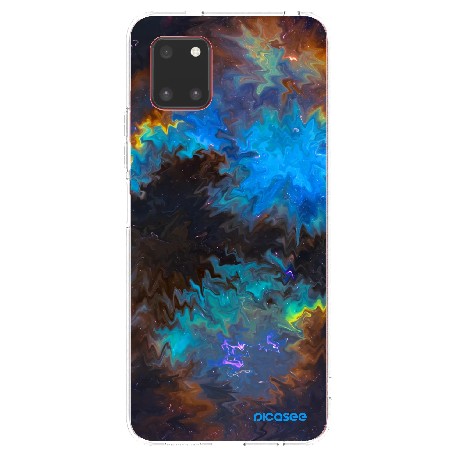 Picasee silikonska prozirna maskica za Samsung Galaxy Note 10 Lite N770F - Space