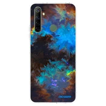 Picasee silikonska prozirna maskica za Realme 6i - Space
