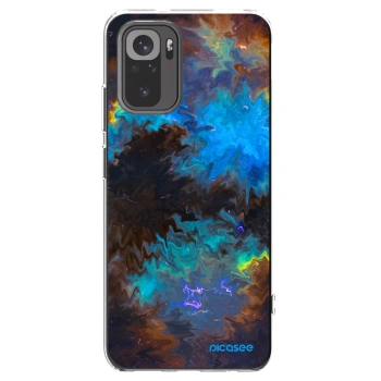 Picasee silikonska prozirna maskica za Xiaomi Redmi Note 10S - Space