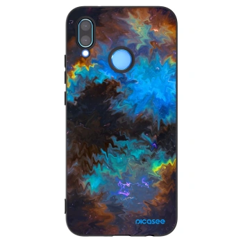 Picasee crna silikonska maskica za Huawei P20 Lite - Space