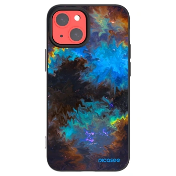 Picasee crna silikonska maskica za Apple iPhone 13 mini - Space