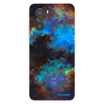 Picasee silikonska prozirna maskica za Xiaomi Poco F3 - Space
