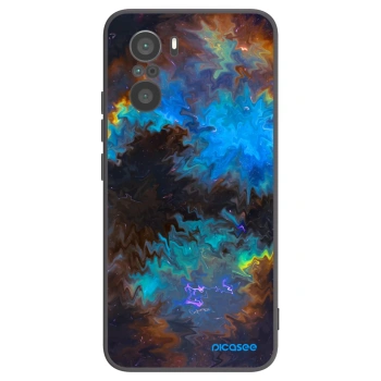 Picasee crna silikonska maskica za Xiaomi Poco F3 - Space