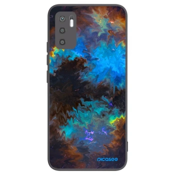 Picasee crna silikonska maskica za Xiaomi Redmi Note 10 5G - Space