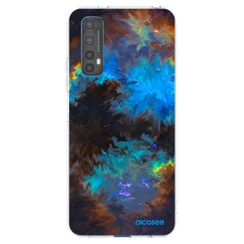 Picasee silikonska prozirna maskica za Realme 7 - Space