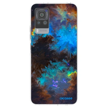 Picasee silikonska prozirna maskica za Vivo X60 Pro 5G - Space