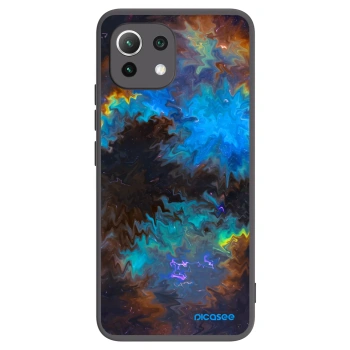 Picasee crna silikonska maskica za Xiaomi 11 Lite 5G NE - Space