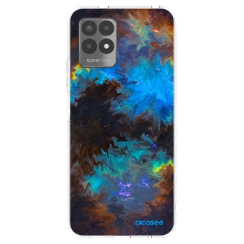 Picasee silikonska prozirna maskica za Realme 8i - Space
