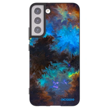 Picasee crna silikonska maskica za Samsung Galaxy S22+ 5G - Space