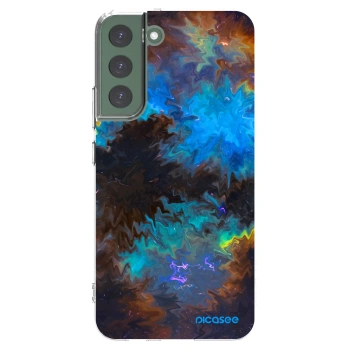 Picasee silikonska prozirna maskica za Samsung Galaxy S22+ 5G - Space