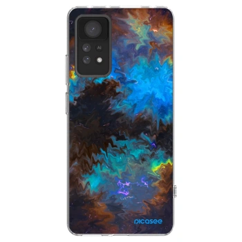 Picasee silikonska prozirna maskica za Xiaomi Redmi Note 11 Pro 5G - Space
