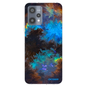 Picasee silikonska prozirna maskica za Realme 9 Pro 5G - Space