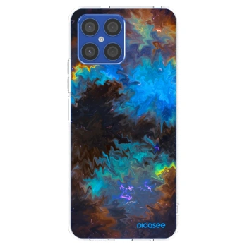 Picasee silikonska prozirna maskica za Honor X8 4G - Space
