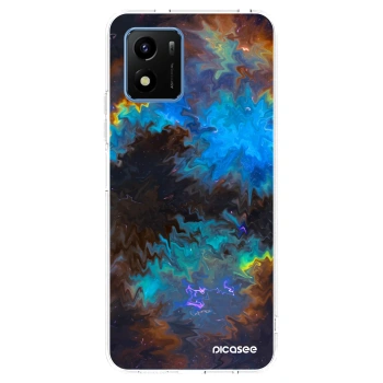Picasee silikonska prozirna maskica za Vivo Y01 - Space