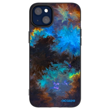 Picasee crna silikonska maskica za Apple iPhone 14 Plus - Space