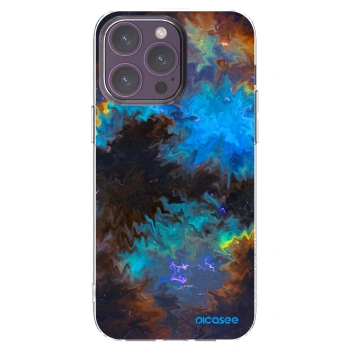 Picasee silikonska prozirna maskica za Apple iPhone 14 Pro Max - Space