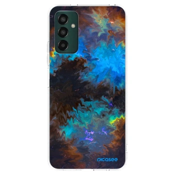 Picasee silikonska prozirna maskica za Samsung Galaxy M13 M135F - Space